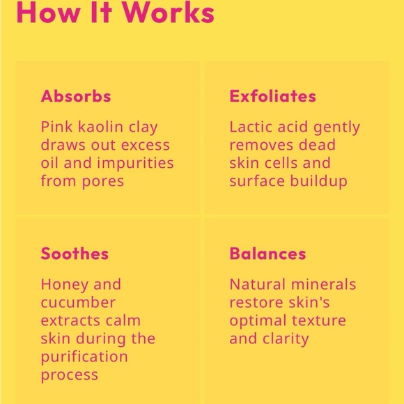 3/$15 Retrovision Pink Clarity Clay Mask - Picture 4 of 4